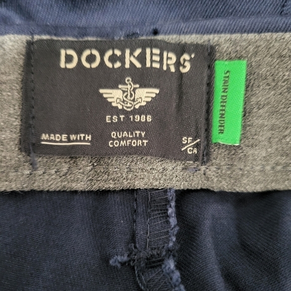 Dockers Men's Navy Flex Comfort Classic Fit Pants Size 40x29 - Picture 5 of 9
